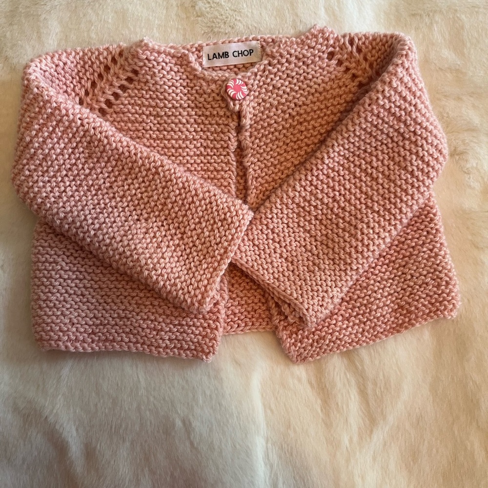Pink Kids Sweater - Picture 2 of 4